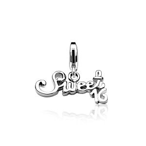 Zinzi zilveren bedel Sweet 16 CHARMS272