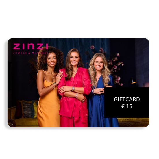 Zinzi digitale giftcard - waarde 15 Euro