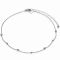 ZINZI zilveren choker gourmet bolletjes 32+10cm ZICHOK987