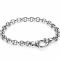 ZINZI zilveren jasseron armband 6,5mm breed ZIA1729