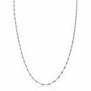 ZINZI zilveren ketting met glinsterende gedraaide schakels 1,9mm breed 43-45cm ZIC2585
